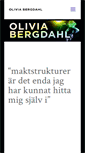 Mobile Screenshot of oliviabergdahl.se